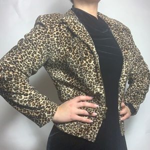Vintage leopard jacket